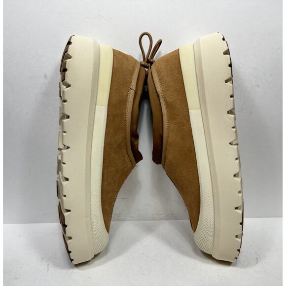 UGG Tan and Cream Loafers - Picture 5 of 8